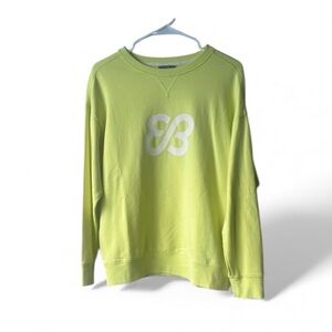COPY - Green Crewneck Sweater with Bold Graphic